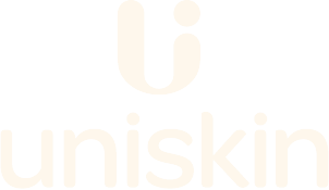 Uniskin logo all white without slogan